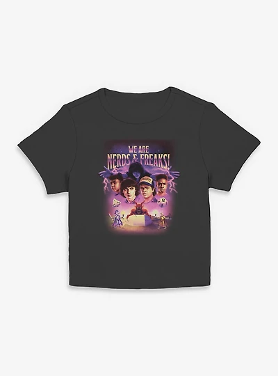 Stranger Things We Are Nerds Freaks Retro Womens Baby T-Shirt