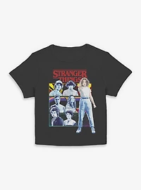 Stranger Things Group Panel Womens Baby T-Shirt