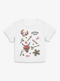 Stranger Things Hellfire Club Icons Womens Baby T-Shirt
