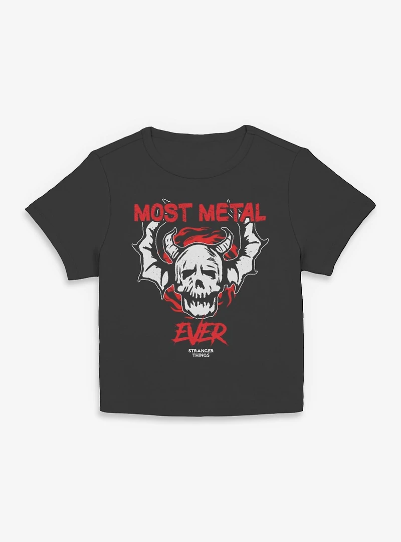 Stranger Things Most Metal Ever Hellfire Club Womens Baby T-Shirt