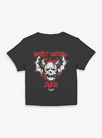 Stranger Things Most Metal Ever Hellfire Club Womens Baby T-Shirt