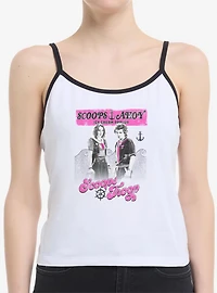 Stranger Things Scoops Ahoy Vintage Scoop Troop Womens Cami Tank Top