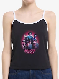 Stranger Things Group Womens Cami Tank Top