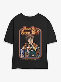 Stranger Things Retro Have You Seen Will Womens Skimmer T-Shirt