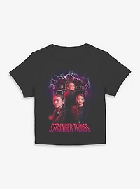 Stranger Things Max Creel House Collage Womens Baby T-Shirt