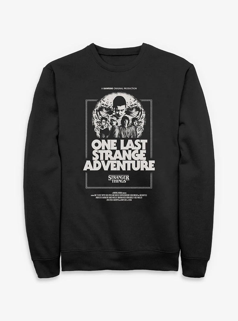 Stranger Things One Last Strange Adventure Sweatshirt
