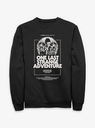 Stranger Things One Last Strange Adventure Sweatshirt