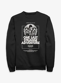 Stranger Things One Last Strange Adventure Sweatshirt