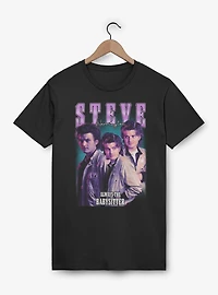Stranger Things Steve Harrington Collage T-Shirt