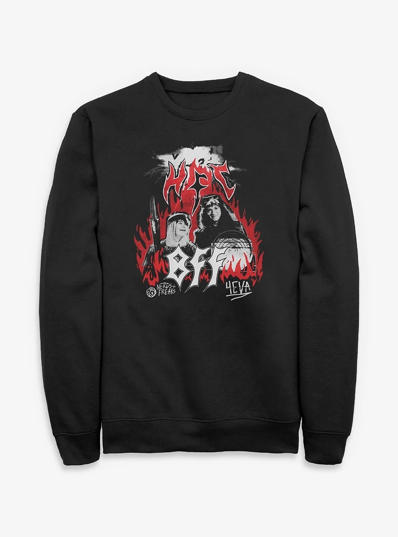 Stranger Things Best Friends Forever BFF Eddie & Dustin Sweatshirt