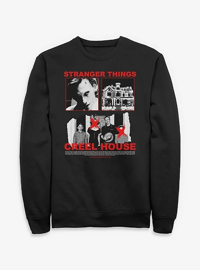 Stranger Things Creel House Images Sweatshirt