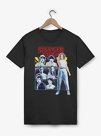 Stranger Things Group Panel T-Shirt