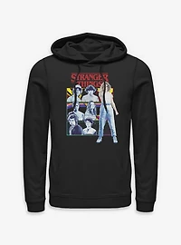 Stranger Things Group Panel Hoodie
