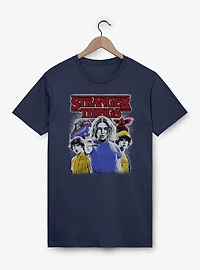 Stranger Things Old School Collage T-Shirt