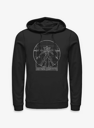 Stranger Things Demogorgon Sketch Hoodie