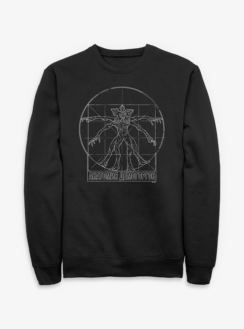 Stranger Things Demogorgon Sketch Sweatshirt