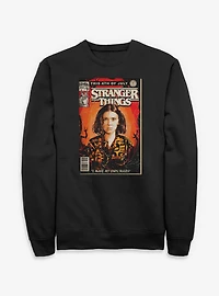 Stranger Things 4th Of July Comic Book Cover Sweatshirt