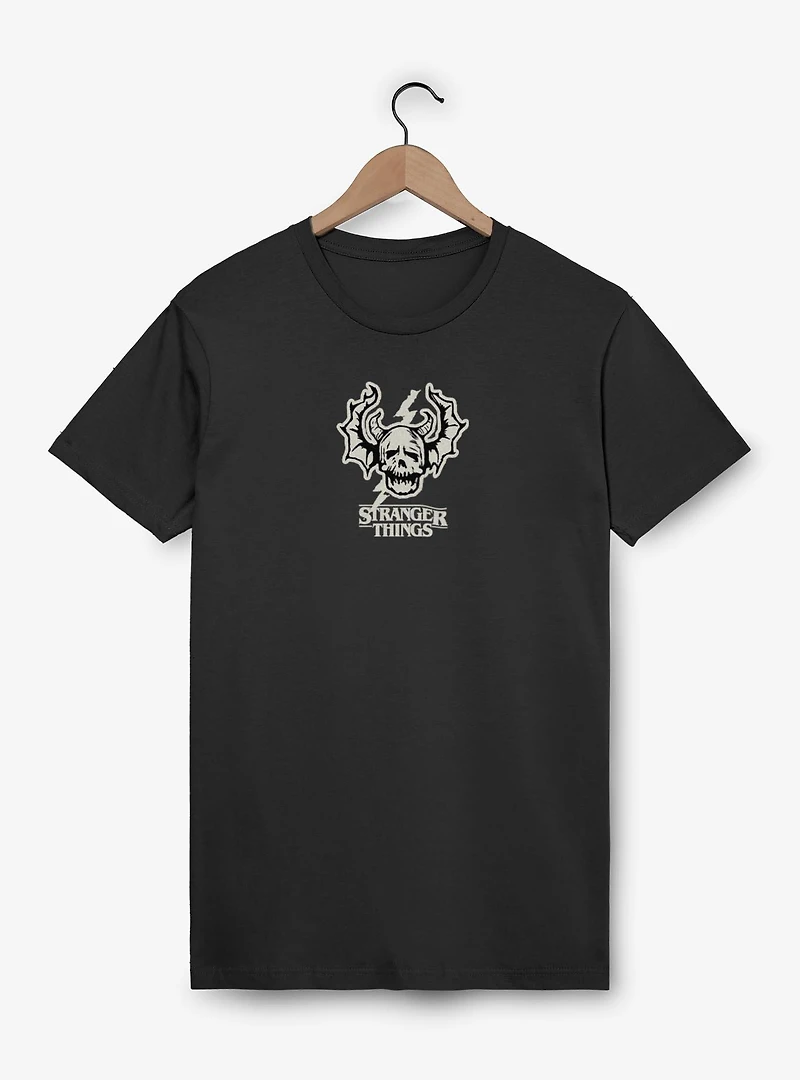 Stranger Things Hellfire Club Skull Logo T-Shirt