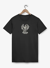 Stranger Things Hellfire Club Skull Logo T-Shirt
