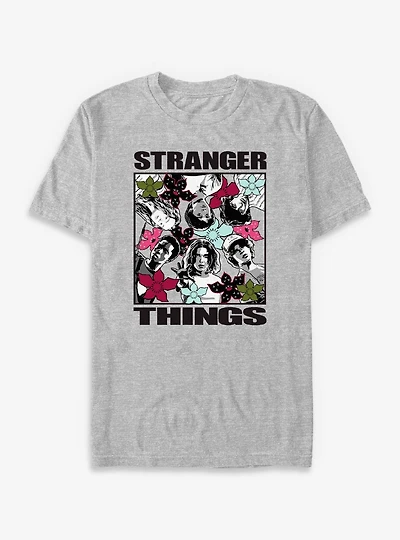 Stranger Things Group Cover T-Shirt