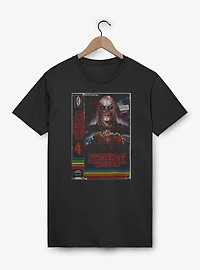 Stranger Things Retro Vecna VHS Tape T-Shirt