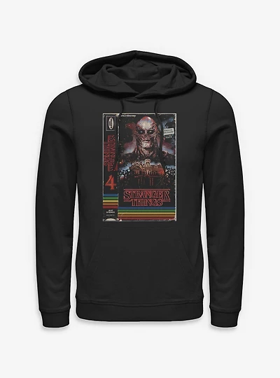 Stranger Things Retro Vecna VHS Tape Hoodie