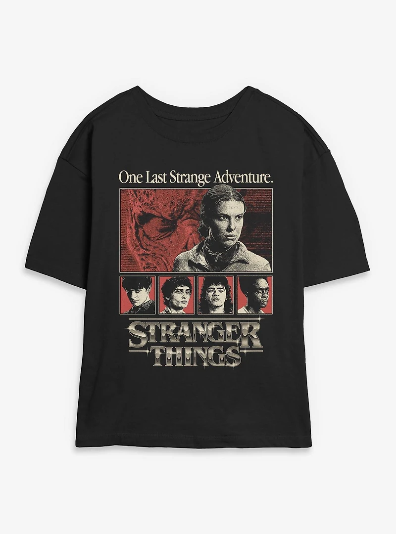 Stranger Things One Last Strange Adventure Womens Skimmer T-Shirt BoxLunch Exclusive