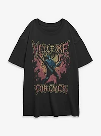 Stranger Things Eddie Munson Hellfire Club Forever Womens Oversized T-Shirt BoxLunch Exclusive