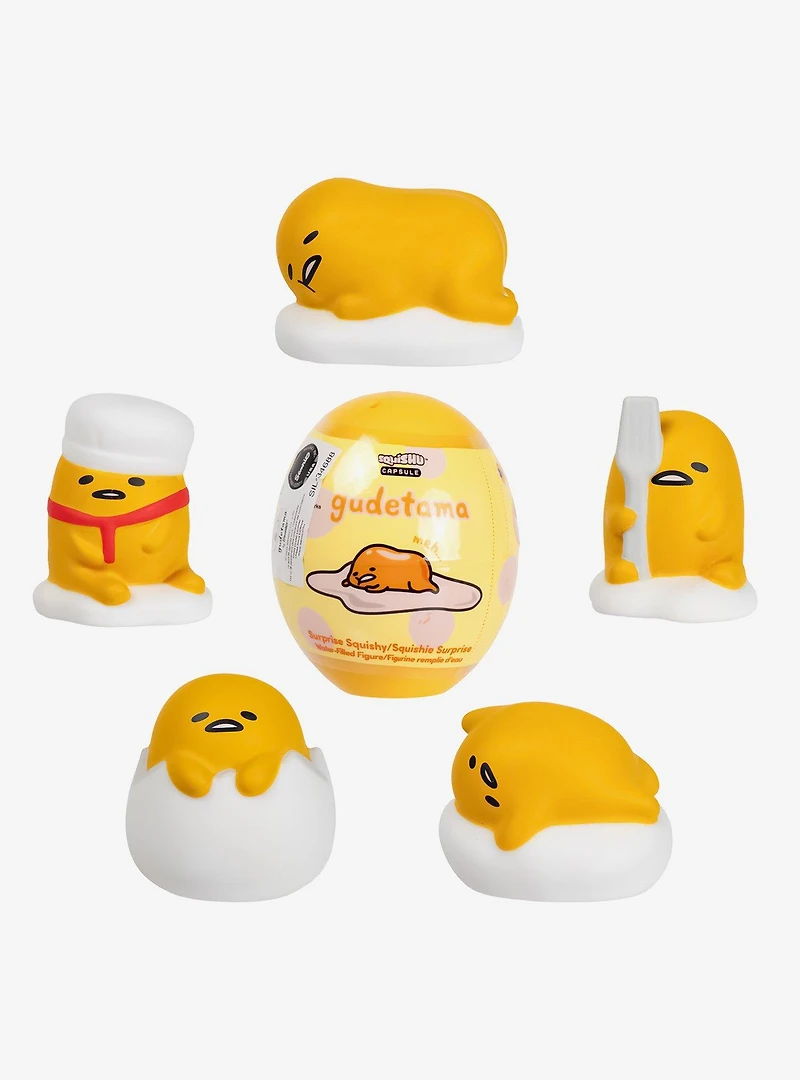 Sanrio Gudetama Blind Box Squishy Figure