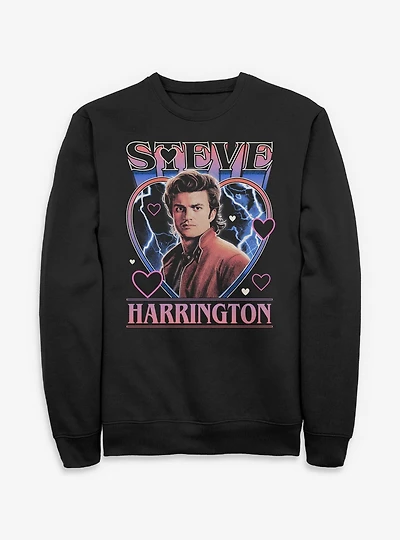 Stranger Things Steve Harrington Love Sweatshirt BoxLunch Exclusive