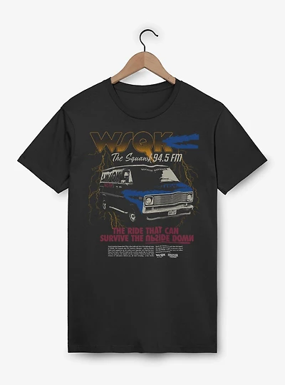 Stranger Things WSQK The Squawk Van T-Shirt BoxLunch Exclusive