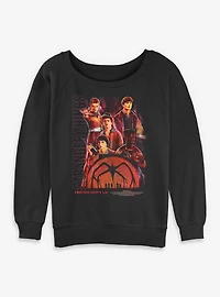 Stranger Things Friends Don't Lie Womens Slouchy Sweatshirt BoxLunch Exclusive