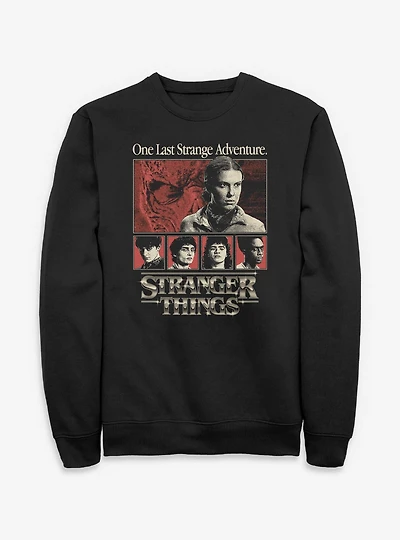 Stranger Things One Last Strange Adventure Sweatshirt BoxLunch Exclusive