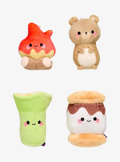 Honeymaru Camping Blind Box Plush Keychain