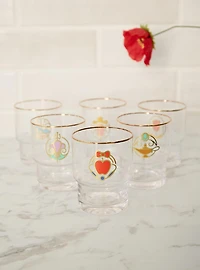 Disney Princess Icons Drinking Glass Set