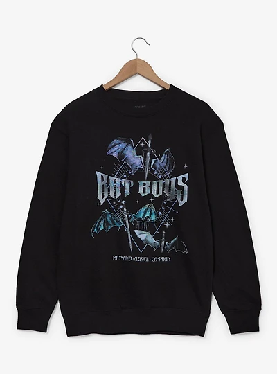 A Court of Thorns and Roses Bat Boys Women's Crewneck — BoxLunch Exclusive
