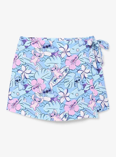 Disney Lilo & Stitch Angel Surfing Tie Skort — BoxLunch Exclusive