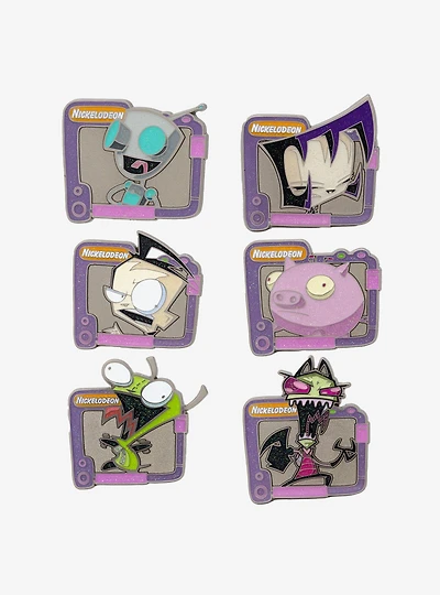 Invader Zim Mystery Enamel Pin Blind Box Series