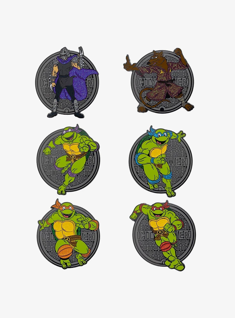 Teenage Mutant Ninja Turtles Mystery Enamel Pin Blind Box Series