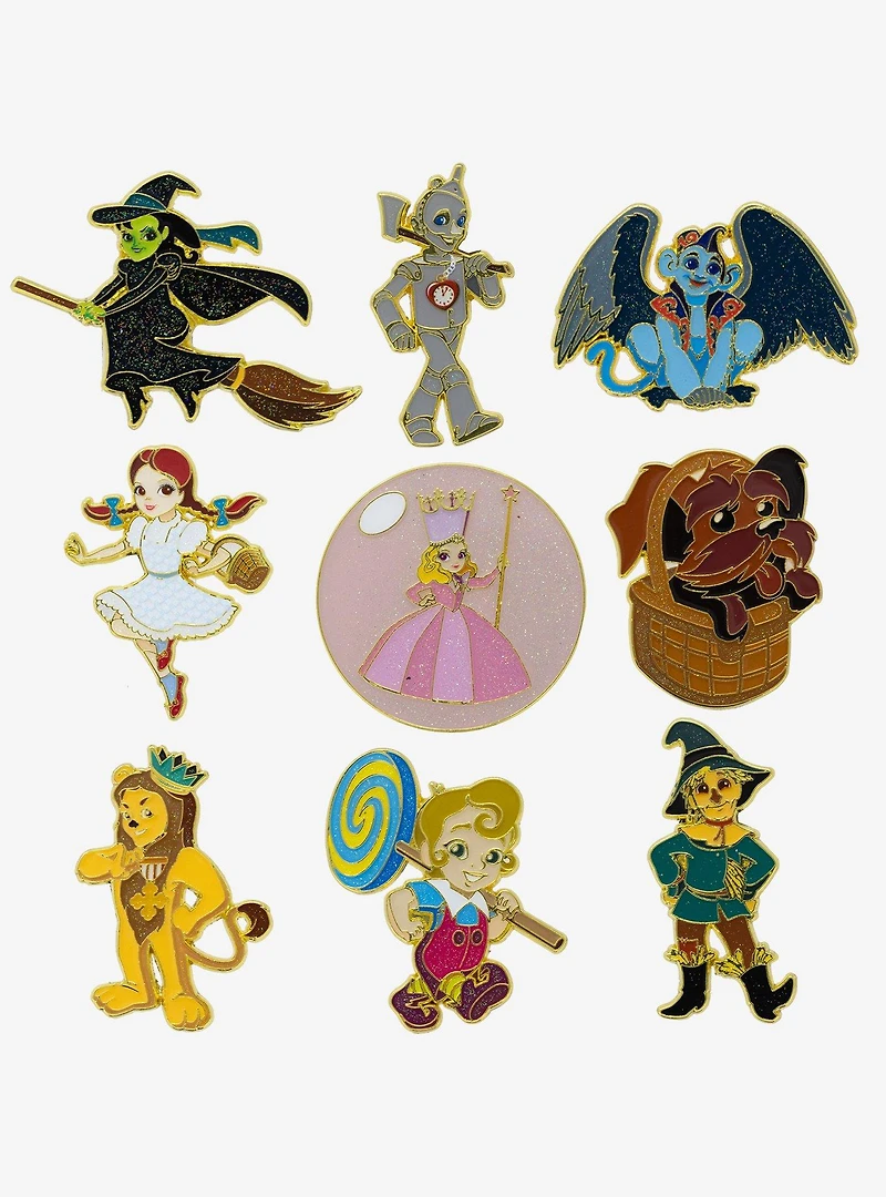 The Wizard of Oz Mystery Enamel Pin Blind Box Series