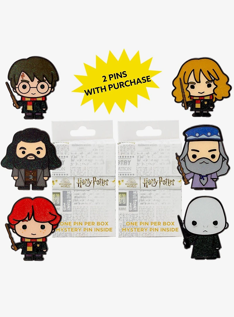 Harry Potter Mystery Enamel Pin Blind Box Series 2 Pack