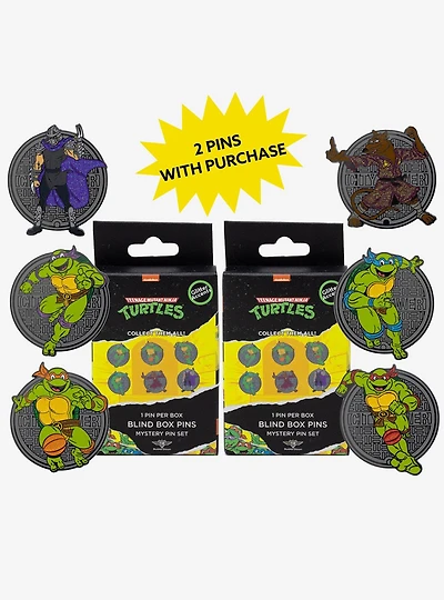 Teenage Mutant Ninja Turtles Mystery Enamel Pin Blind Box Series 2 Pack