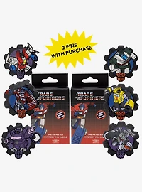 Transformers Mystery Enamel Pin Blind Box Series 2 Pack