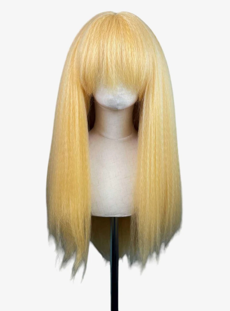 Crimped Nyx Butterscotch Blonde Wig