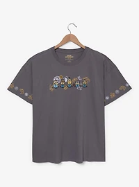 Minions Lineup Women's Plus T-Shirt - BoxLunch Exclusive