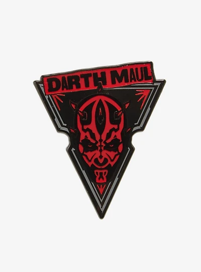 Star Wars Darth Maul Name Enamel Pin — BoxLunch Exclusive