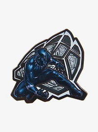 Marvel Black Panther Glow-in-the-Dark Enamel Pin - BoxLunch Exclusive