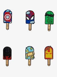 Marvel Popsicle Characters Blind Box Enamel Pin — BoxLunch Exclusive