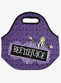 Beetlejuice Logo Soft Neoprene Lunch Bag