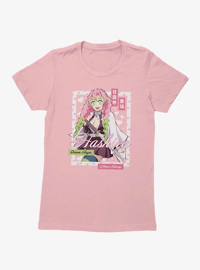 Demon Slayer: Kimetsu No Yaiba Hashira Stamp Frame Womens T-Shirt